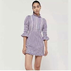 Laura Ashley x urban outfitters Cap Sleeve Dress new xs
